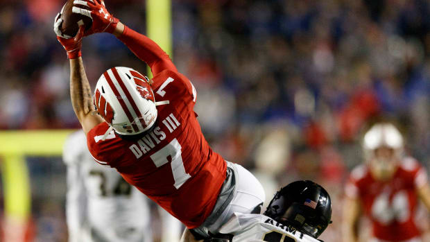 Wisconsin wide receiver Danny Davis (Credit: Jeff Hanisch-USA TODAY Sports)